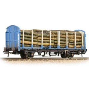 Bachmann 38-302A OTA Timber Carrier Wagon Kronospan Blue Weathered