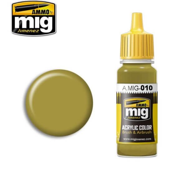 Mig Acrylic MIG010 RAL 7028 Dunkelgelb (Mid War)