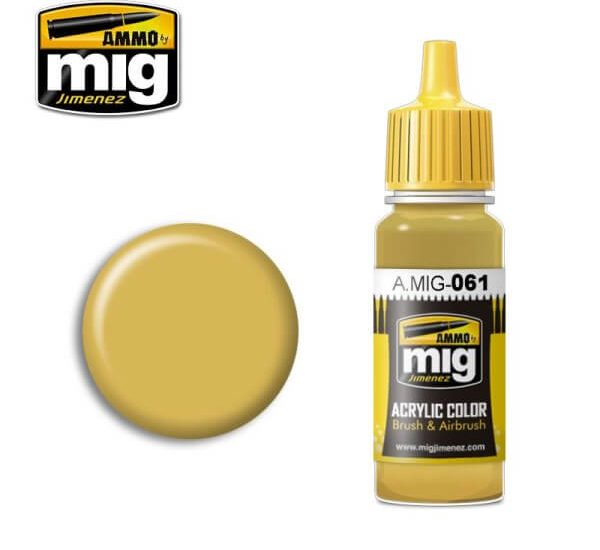 Mig Acrylic MIG061 Warm Sand Yellow