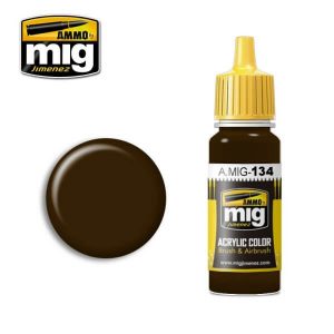 Mig Acrylic MIG134 Burnt Brown Red