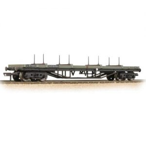 Bachmann 33-856E 30T Bogie Bolster Wagon BR Grey Early Weathered