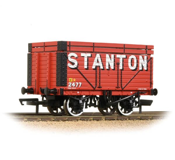 Bachmann 37-206B 8 Plank Wagon with Coke Rails Stanton Red