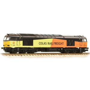 Graham Farish 371-358ASF Class 60 60096 Colas Rail Freight DCC Sound Fitted