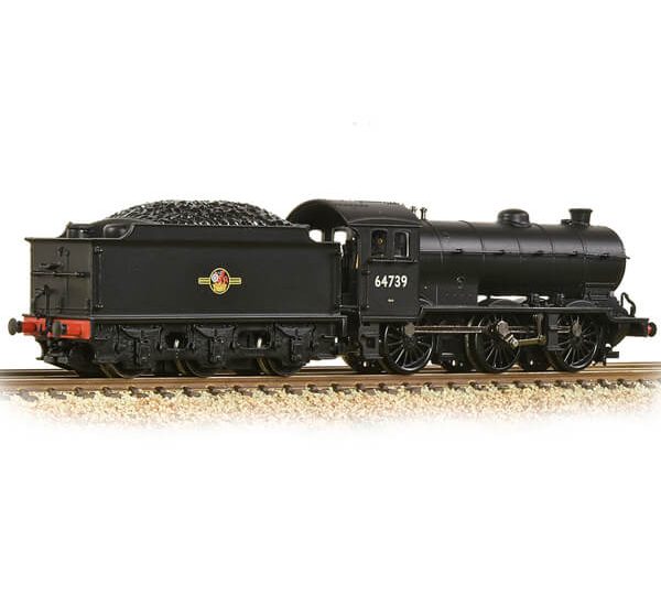 Graham Farish 372-403A Class J39 with Stepped Tender 64739 BR Black Late Crest