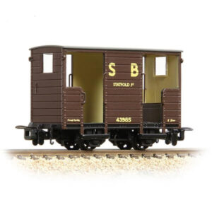 Bachmann 393-101 RNAD Open-End Brake Van Statfold Barn Railway Brown