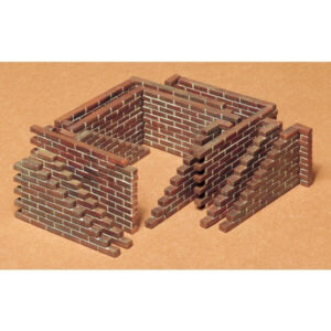 Tamiya 35028 Brick Wall Set 1/35 Scale