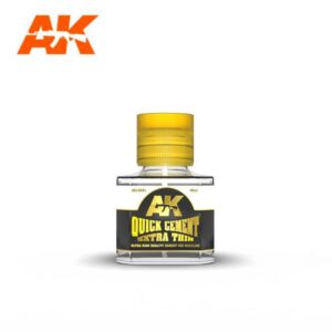 AK Interactive AK12001 Quick Cement Extra Thin 40ml Bottle