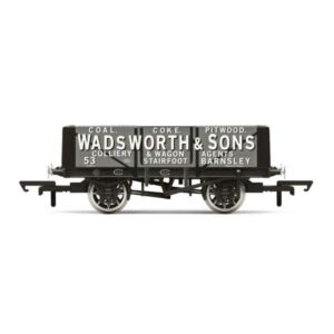 Hornby R60024 5 Plank Wagon Wadsworth & Sons No.53