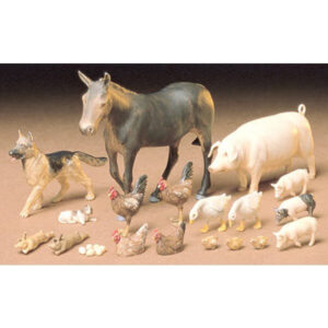 Tamiya 35128 Livestock Set 1/35 Scale