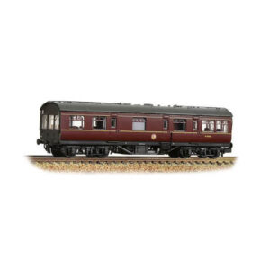 Graham Farish 374-880 LMS 50ft. Inspection Coach BR Maroon with Black Ends