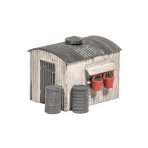 Wills SS22 Lamp Huts with Oil Drums