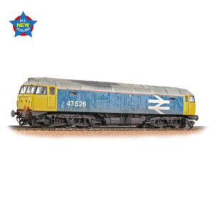 Bachmann 35-421 Class 47/4 47526 BR Blue Large Logo Weathered