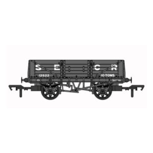 Rapido 906002 D1347 5 Plank Wagon No.12522 SECR Grey