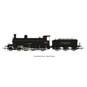 Rapido 914004 HR ‘Jones Goods’ LMS Unlined Black (Early)