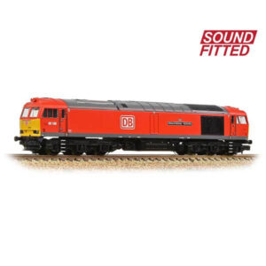 Graham Farish 371-359SF Class 60 60100 ‘Midland Railway – Butterley’ DB Cargo DCC Sound Fitted