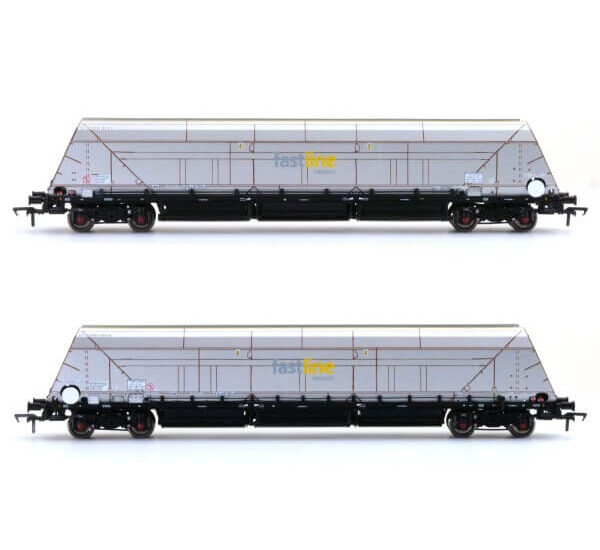 Accurascale ACC2601FF2 HYA Bogie Hopper Wagon Fastline Freight Twin Pack 2