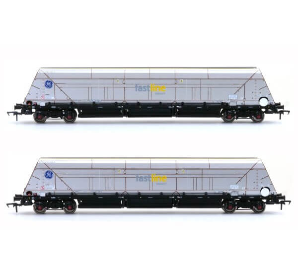 Accurascale ACC2602FF3 HYA Bogie Hopper Wagon Fastline Freight Twin Pack 3