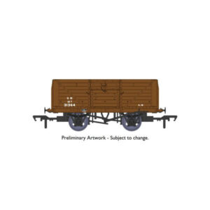 Rapido 940012 D1379 8 Plank Wagon No.31364 SR Brown (post-1936)
