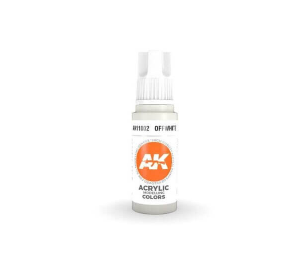 AK Interactive AK11002 Gen3 Acrylic Off White