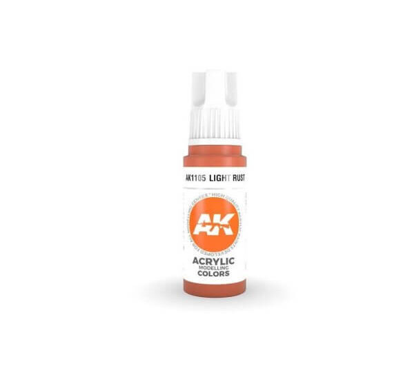 AK Interactive AK11105 Gen3 Acrylic Light Rust