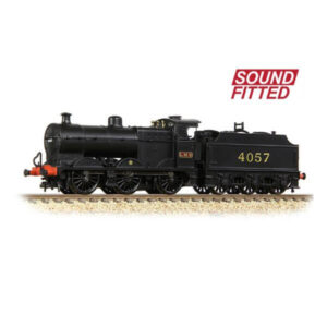 Graham Farish 372-063SF Midland Class 4F with Fowler Tender 4057 LMS Black DCC Sound Fitted
