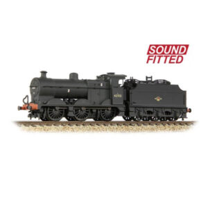 Graham Farish 372-065SF Midland Class 4F with Fowler Tender 43931 BR Black Late Crest Weathered DCC Sound Fitted