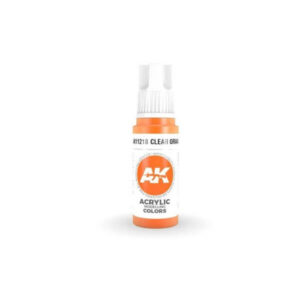AK Interactive AK11218 Gen3 Acrylic Clear Orange