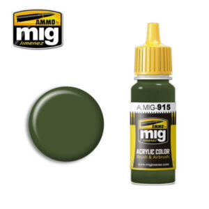 Mig Acrylic MIG915 Olivgrun Shadow (RAF Dark Green BS241)