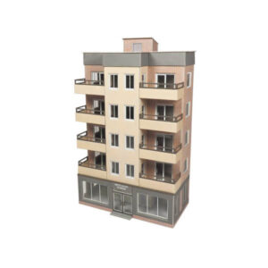 Metcalfe Models PO360 Low Relief Tower Block