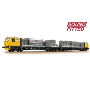 Bachmann 31-578SF Windhoff MPV 2-Car Set Network Rail Yellow DCC Sound Fitted