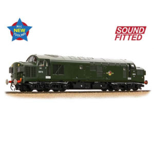Bachmann 35-302SF Class 37/0 Centre Headcode D6710 BR Green DCC Sound Fitted