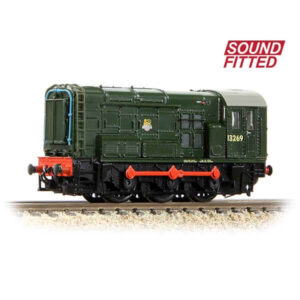 Graham Farish 371-013ASF Class 08 13269 BR Green Early Crest DCC Sound Fitted