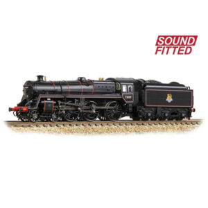 Graham Farish 372-727ASF BR Class 5MT with BR1B Tender 73109 BR Lined Black Early Crest DCC Sound Fitted