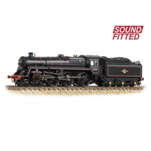 Graham Farish 372-729ASF BR Class 5MT with BR1 Tender 73006 BR Lined Black Late Crest DCC Sound Fitted