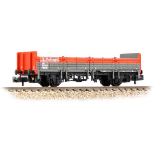 Graham Farish 373-626E 31T OBA Open Wagon Low Ends BR Railfreight Red & Grey