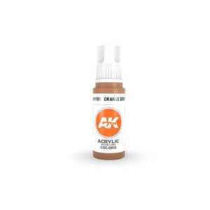 AK Interactive AK11101 Gen3 Acrylic Orange Brown