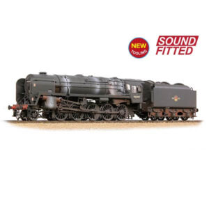 Bachmann 32-862ASF BR Class 9F (Tyne Dock) with BR1B Tender 92097 BR Black Late Crest Weathered DCC Sound Fitted