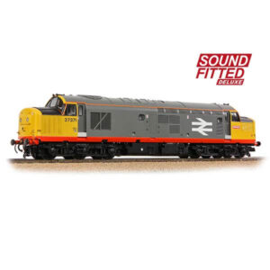 Bachmann 35-305SFX Class 37/0 Centre Headcode 37371 BR Railfreight Red Stripe DCC Sound Fitted with Working Fans
