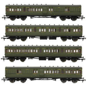 EFE Rail E86012 LSWR Cross Country 4-Coach Pack SR Maunsell Green