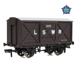 EFE Rail E87051 LSWR 10T Ventilated Van LSWR Brown