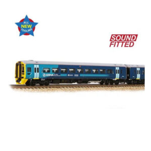 Graham Farish 371-854SF Class 158 158824 2 Car DMU Arriva Trains Wales (Revised) DCC Sound Fitted