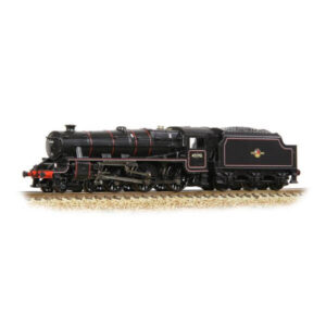 Graham Farish 372-137B LMS 5MT ‘Black 5’ 45198 with Welded Tender BR Lined Black with Late Crest