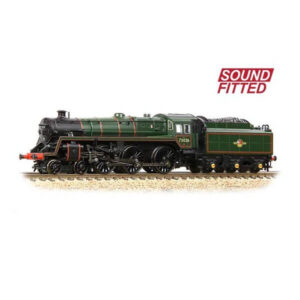 Graham Farish 372-728BSF BR Class 5MT with BR1 Tender 73026 BR Lined Green Late Crest DCC Sound Fitted