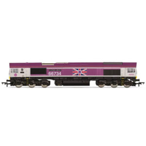 Hornby R30332 Class 66 66734 GBRF ‘Platinum Jubilee’