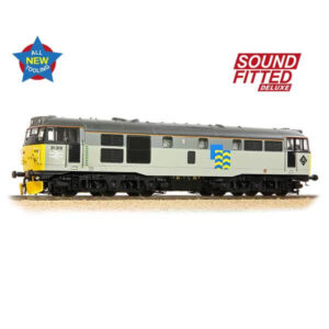 Bachmann 35-823SFX Class 31/1 Refurbished 31319 BR Railfreight Petroleum Sector DCC Sound Fitted Auto Release