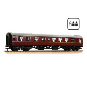 Bachmann 39-060PF BR Mk1 TSO Tourist Second Open BR Maroon Passengers Fitted