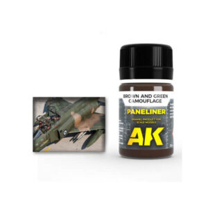 AK Interactive AK2071 Paneliner for Brown & Green Camo