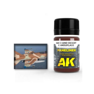 AK Interactive AK2073 Paneliner for Sand & Desert Camo
