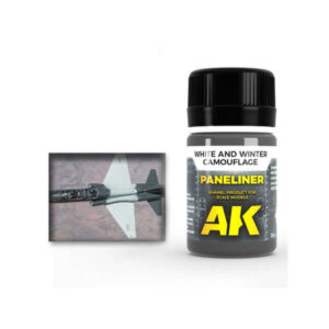 AK Interactive AK2074 Paneliner for White & Winter Camo