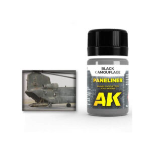 AK Interactive AK2075 Paneliner for Black Camo